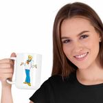 Casa si Gradina - Bucatarie si vesela - Cani si pahare - Cani si cesti - Cana Scooby Doo Fred Jones, CoolTrend, alba, 330ml - Infinity.ro