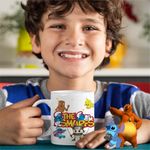 Casa si Gradina - Bucatarie si vesela - Cani si pahare - Cani si cesti - Cana Satul Strumfilor CoolTrend, alba, 330ml - Infinity.ro