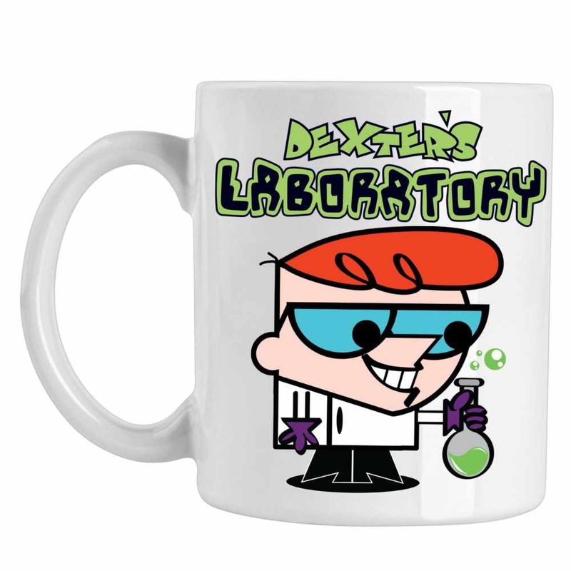 Casa si Gradina - Bucatarie si vesela - Cani si pahare - Cani si cesti - Cana Laborator Dexter Experiment, CoolTrend, alba, 330ml - Infinity.ro