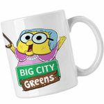 Casa si Gradina - Bucatarie si vesela - Cani si pahare - Cani si cesti - Cana Familia Green la Oras Bunica CoolTrend, alba, 330ml - Infinity.ro