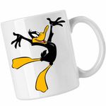 Casa si Gradina - Bucatarie si vesela - Cani si pahare - Cani si cesti - Cana Daffy Duck Ratoi Negru, CoolTrend, alba, 330ml - Infinity.ro