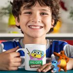 Casa si Gradina - Bucatarie si vesela - Cani si pahare - Cani si cesti - Cana Familia Green la Oras Bunica CoolTrend, alba, 330ml - Infinity.ro