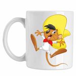 Casa si Gradina - Bucatarie si vesela - Cani si pahare - Cani si cesti - Cana Speedy Gonzalez Looney Tunes, CoolTrend, alba, 330ml - Infinity.ro
