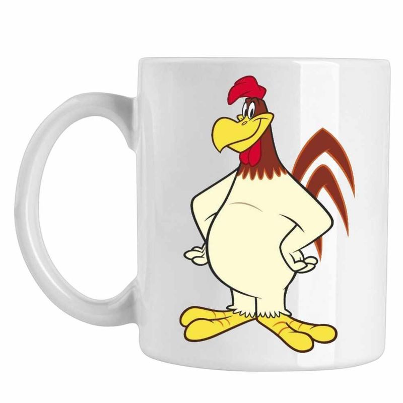 Casa si Gradina - Bucatarie si vesela - Cani si pahare - Cani si cesti - Cana Foghorn Desene Vechi Looney Cucos, CoolTrend, alba, 330ml - Infinity.ro