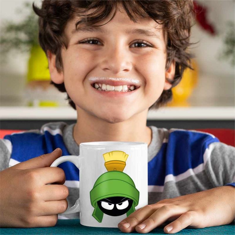 Casa si Gradina - Bucatarie si vesela - Cani si pahare - Cani si cesti - Cana Marvin martian Looney Tunes, CoolTrend, alba, 330ml - Infinity.ro