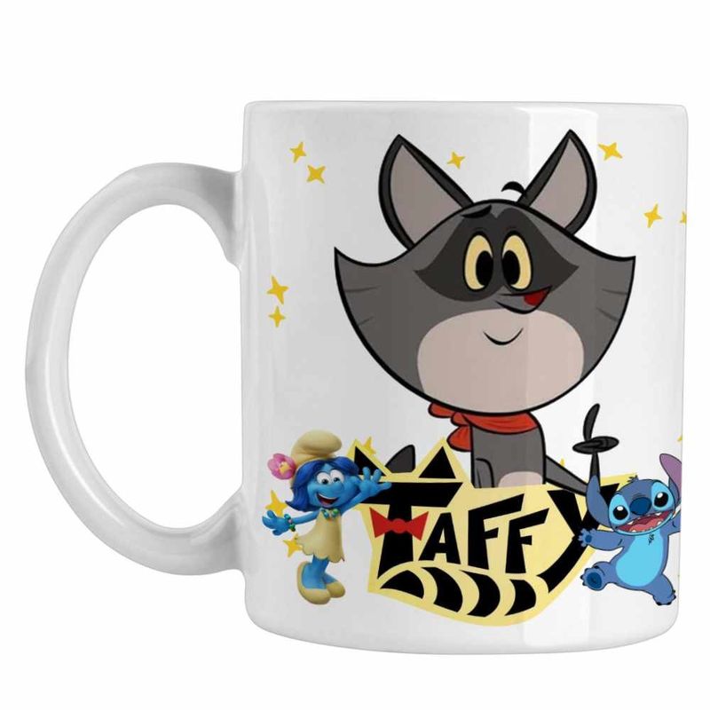 Casa si Gradina - Bucatarie si vesela - Cani si pahare - Cani si cesti - Cana Taffy Raton CoolTrend, alba, 330ml - Infinity.ro