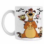 Casa si Gradina - Bucatarie si vesela - Cani si pahare - Cani si cesti - Cana Draculas Vampirul Iepuras Harold Chester CoolTrend, alba, 330ml - Infinity.ro
