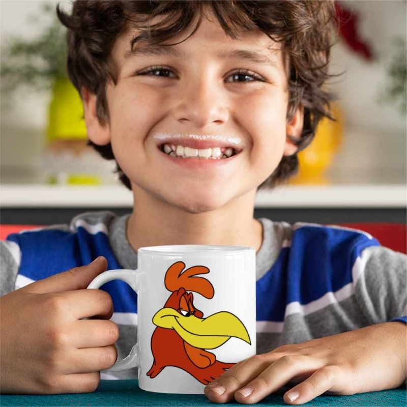 Casa si Gradina - Bucatarie si vesela - Cani si pahare - Cani si cesti - Cana Foghorn Cocos Desene Animate Looney Tunes, CoolTrend, alba, 330ml - Infinity.ro