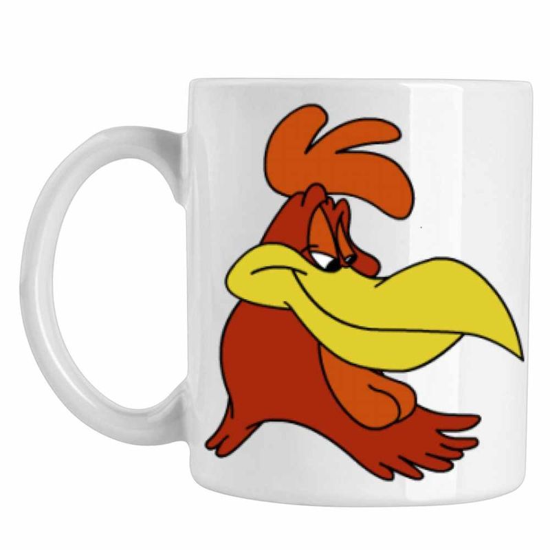 Casa si Gradina - Bucatarie si vesela - Cani si pahare - Cani si cesti - Cana Foghorn Cocos Desene Animate Looney Tunes, CoolTrend, alba, 330ml - Infinity.ro