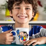 Casa si Gradina - Bucatarie si vesela - Cani si pahare - Cani si cesti - Cana Porky Petunia Looney Tunes, CoolTrend, alba, 330ml - Infinity.ro