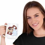 Casa si Gradina - Bucatarie si vesela - Cani si pahare - Cani si cesti - Cana Taz Tornada Diavol Tasmanian, CoolTrend, alba, 330ml - Infinity.ro