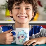 Casa si Gradina - Bucatarie si vesela - Cani si pahare - Cani si cesti - Cana Rick and Morty Legend, CoolTrend, alba, 330ml - Infinity.ro