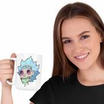 Casa si Gradina - Bucatarie si vesela - Cani si pahare - Cani si cesti - Cana Rick and Morty Legend, CoolTrend, alba, 330ml - Infinity.ro