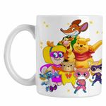 Casa si Gradina - Bucatarie si vesela - Cani si pahare - Cani si cesti - Cana Hamster Gretel Geronimo Winnie Super Pisicute CoolTrend, alba, 330ml - Infinity.ro