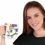 Casa si Gradina - Bucatarie si vesela - Cani si pahare - Cani si cesti - Cana Granita Dramei Totale Owen CoolTrend, alba, 330ml - Infinity.ro