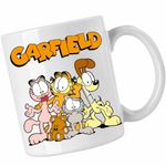 Casa si Gradina - Bucatarie si vesela - Cani si pahare - Cani si cesti - Cana Garfield Toata Gasca Pisici, CoolTrend, alba, 330ml - Infinity.ro