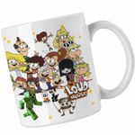 Casa si Gradina - Bucatarie si vesela - Cani si pahare - Cani si cesti - Cana Desene Animate Casa Loud CoolTrend, alba, 330ml - Infinity.ro