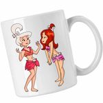 Casa si Gradina - Bucatarie si vesela - Cani si pahare - Cani si cesti - Cana Familia Jetson Judy Epoca de Piatra, CoolTrend, alba, 330ml - Infinity.ro