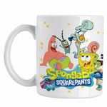 Casa si Gradina - Bucatarie si vesela - Cani si pahare - Cani si cesti - Cana SpongeBob Pantaloni Patrati Sponge Bob Gary CoolTrend, alba, 330ml - Infinity.ro