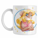 Casa si Gradina - Bucatarie si vesela - Cani si pahare - Cani si cesti - Cana Colette Geronimo Stilton CoolTrend, alba, 330ml - Infinity.ro