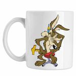 Casa si Gradina - Bucatarie si vesela - Cani si pahare - Cani si cesti - Cana Coiotul Strutul Ganditor, CoolTrend, alba, 330ml - Infinity.ro