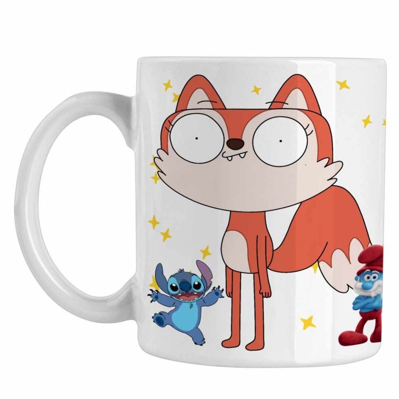 Casa si Gradina - Bucatarie si vesela - Cani si pahare - Cani si cesti - Cana Candle Fox Kiff Dublat CoolTrend, alba, 330ml - Infinity.ro