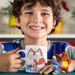Casa si Gradina - Bucatarie si vesela - Cani si pahare - Cani si cesti - Cana Candle Fox Kiff Dublat CoolTrend, alba, 330ml - Infinity.ro