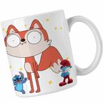 Casa si Gradina - Bucatarie si vesela - Cani si pahare - Cani si cesti - Cana Candle Fox Kiff Dublat CoolTrend, alba, 330ml - Infinity.ro