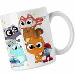 Casa si Gradina - Bucatarie si vesela - Cani si pahare - Cani si cesti - Cana Kiff Chibi Toti Anime CoolTrend, alba, 330ml - Infinity.ro