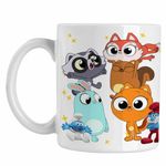 Casa si Gradina - Bucatarie si vesela - Cani si pahare - Cani si cesti - Cana Kiff Chibi Toti Anime CoolTrend, alba, 330ml - Infinity.ro
