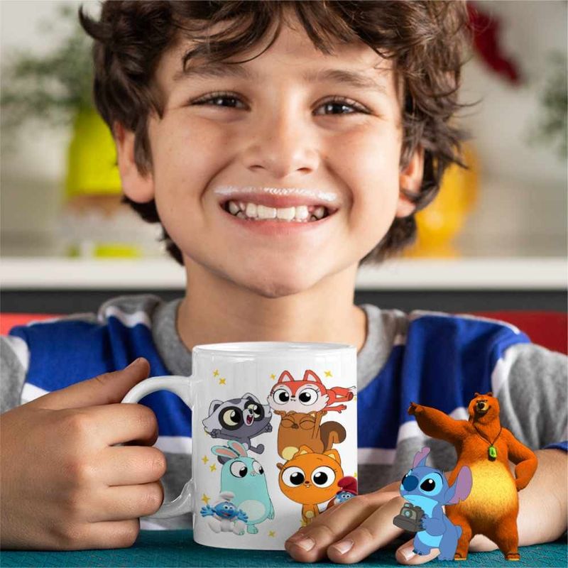 Casa si Gradina - Bucatarie si vesela - Cani si pahare - Cani si cesti - Cana Kiff Chibi Toti Anime CoolTrend, alba, 330ml - Infinity.ro