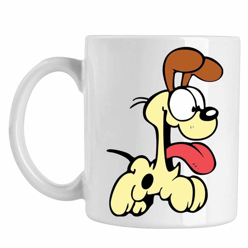 Casa si Gradina - Bucatarie si vesela - Cani si pahare - Cani si cesti - Cana Garfield Odie Catel, CoolTrend, alba, 330ml - Infinity.ro