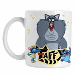 Casa si Gradina - Bucatarie si vesela - Cani si pahare - Cani si cesti - Cana Taffy Mash Cartoon CoolTrend, alba, 330ml - Infinity.ro