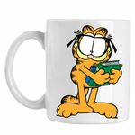 Casa si Gradina - Bucatarie si vesela - Cani si pahare - Cani si cesti - Cana Garfield Carti Scoala Invata, CoolTrend, alba, 330ml - Infinity.ro