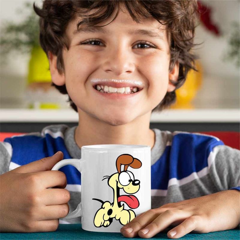 Casa si Gradina - Bucatarie si vesela - Cani si pahare - Cani si cesti - Cana Garfield Odie Catel, CoolTrend, alba, 330ml - Infinity.ro