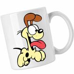 Casa si Gradina - Bucatarie si vesela - Cani si pahare - Cani si cesti - Cana Garfield Odie Catel, CoolTrend, alba, 330ml - Infinity.ro