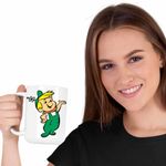 Casa si Gradina - Bucatarie si vesela - Cani si pahare - Cani si cesti - Cana Familia Jetson Elroy Desene Viitor SF, CoolTrend, alba, 330ml - Infinity.ro