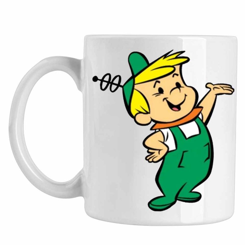 Casa si Gradina - Bucatarie si vesela - Cani si pahare - Cani si cesti - Cana Familia Jetson Elroy Desene Viitor SF, CoolTrend, alba, 330ml - Infinity.ro
