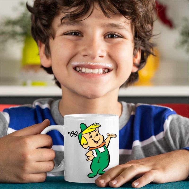 Casa si Gradina - Bucatarie si vesela - Cani si pahare - Cani si cesti - Cana Familia Jetson Elroy Desene Viitor SF, CoolTrend, alba, 330ml - Infinity.ro
