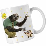 Casa si Gradina - Bucatarie si vesela - Cani si pahare - Cani si cesti - Cana Zootopia Flash Lenes Ghiseu CoolTrend, alba, 330ml - Infinity.ro