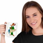 Casa si Gradina - Bucatarie si vesela - Cani si pahare - Cani si cesti - Cana Geronimo Stilton Desene Animate Ziarist CoolTrend, alba, 330ml - Infinity.ro