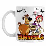 Casa si Gradina - Bucatarie si vesela - Cani si pahare - Cani si cesti - Cana Bunnicula Draculas Vampirul Iepuras All Gang CoolTrend, alba, 330ml - Infinity.ro
