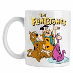 Casa si Gradina - Bucatarie si vesela - Cani si pahare - Cani si cesti - Cana Familia Flintstone Scooby Doo Dino Catel, CoolTrend, alba, 330ml - Infinity.ro
