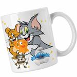Casa si Gradina - Bucatarie si vesela - Cani si pahare - Cani si cesti - Cana Lamput Tom si Jerry CoolTrend, alba, 330ml - Infinity.ro