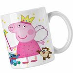 Casa si Gradina - Bucatarie si vesela - Cani si pahare - Cani si cesti - Cana Purcelusa Peppa Pig Zana Maseluta CoolTrend, alba, 330ml - Infinity.ro