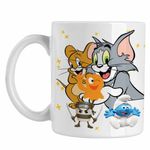 Casa si Gradina - Bucatarie si vesela - Cani si pahare - Cani si cesti - Cana Lamput Tom si Jerry CoolTrend, alba, 330ml - Infinity.ro