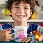 Casa si Gradina - Bucatarie si vesela - Cani si pahare - Cani si cesti - Cana Purcelusa Peppa Pig Zana Maseluta CoolTrend, alba, 330ml - Infinity.ro