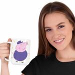 Casa si Gradina - Bucatarie si vesela - Cani si pahare - Cani si cesti - Cana Bunicu Purcelusa Peppa Pig CoolTrend, alba, 330ml - Infinity.ro