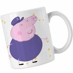 Casa si Gradina - Bucatarie si vesela - Cani si pahare - Cani si cesti - Cana Bunicu Purcelusa Peppa Pig CoolTrend, alba, 330ml - Infinity.ro
