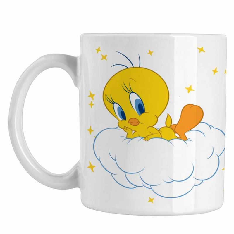Casa si Gradina - Bucatarie si vesela - Cani si pahare - Cani si cesti - Cana Tweety Norisor CoolTrend, alba, 330ml - Infinity.ro